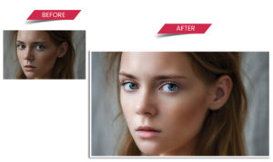 high end photo retouching