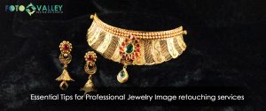 Close-up of a professionally retouched jewelry piece, showcasing its enhanced beauty.